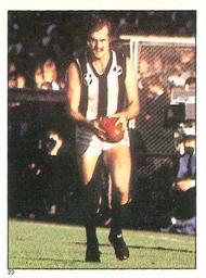 1983 Scanlens VFL Stickers #23 Ricky Barham Front